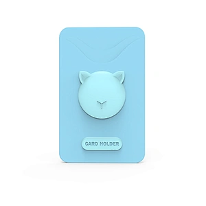 Hot Sale High Quality Silicone Material Custom cartoon silicone business student card cover holder