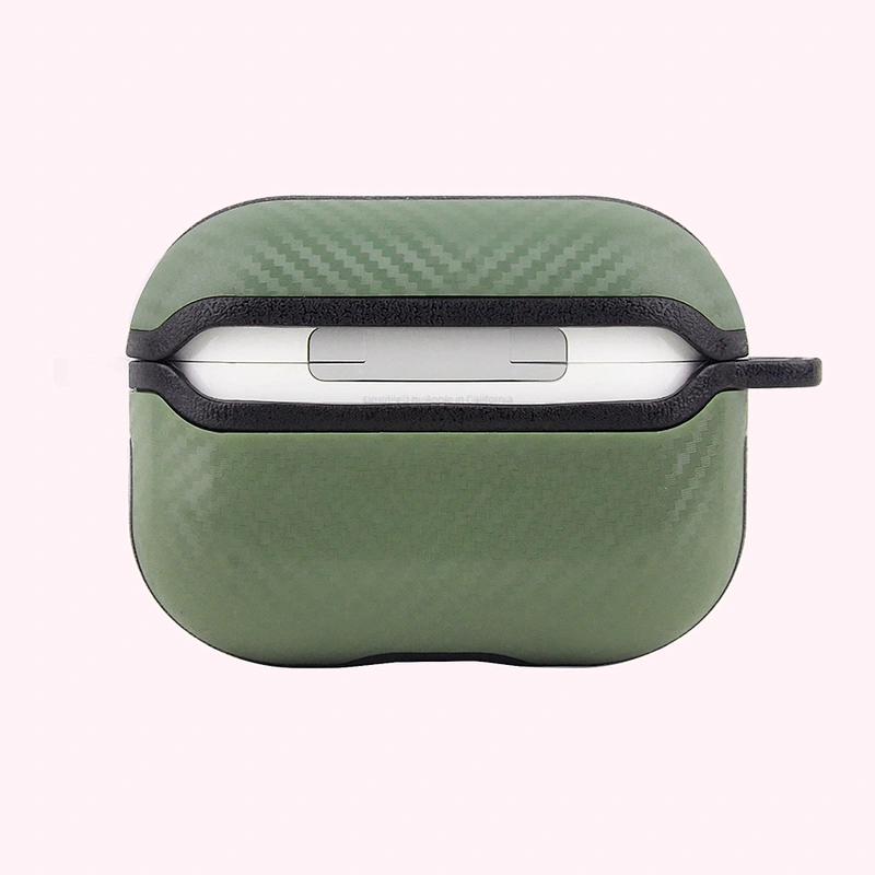 Protective Airpods Case TPU Hook Case Cover with Keychain for Airpods