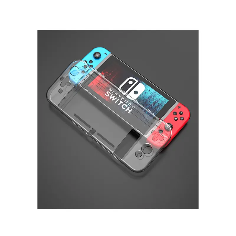 Switch Crystal Protective Case NS Game Console Transparent Protective Cover Shell for Nintendo Switch