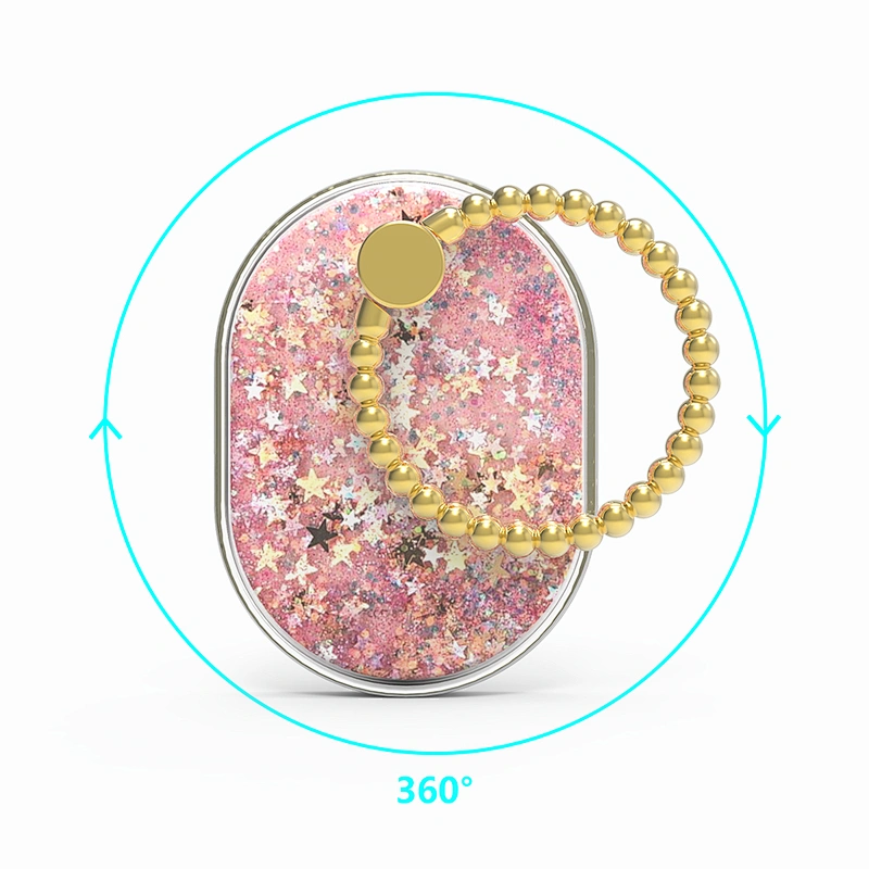 Ellipse Quicksand Rhinestone Ring Holder