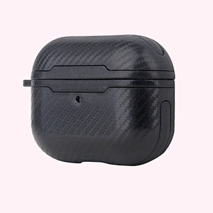 Protective Airpods Case TPU Hook Case Cover with Keychain for Airpods