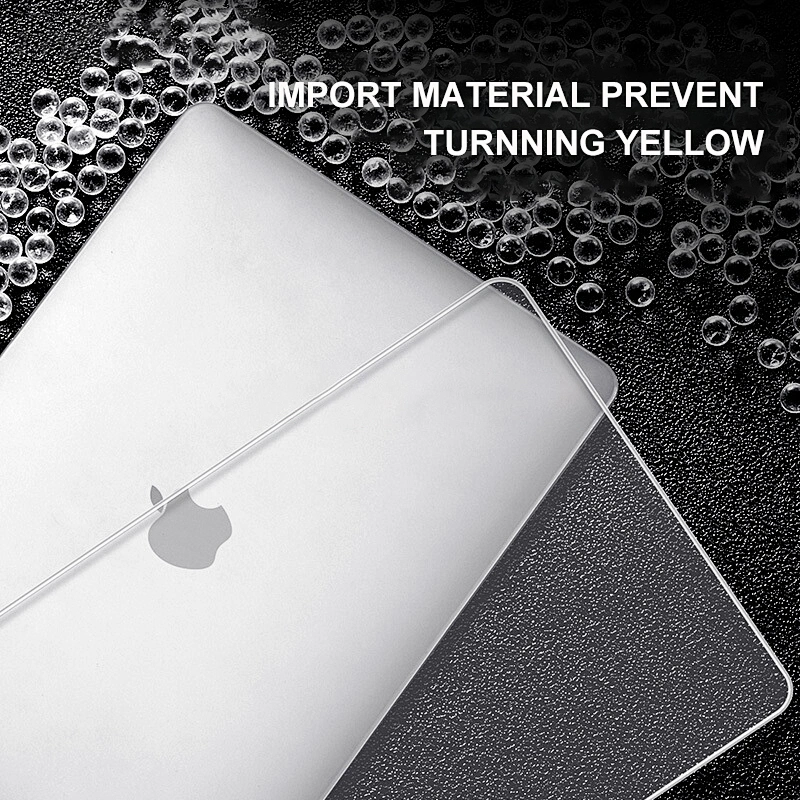 Lucency Plastic Laptop Back Cover For Macbook Air Case