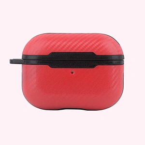 Protective Airpods Case TPU Hook Case Cover with Keychain for Airpods