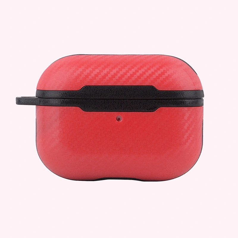 Protective Airpods Case TPU Hook Case Cover with Keychain for Airpods