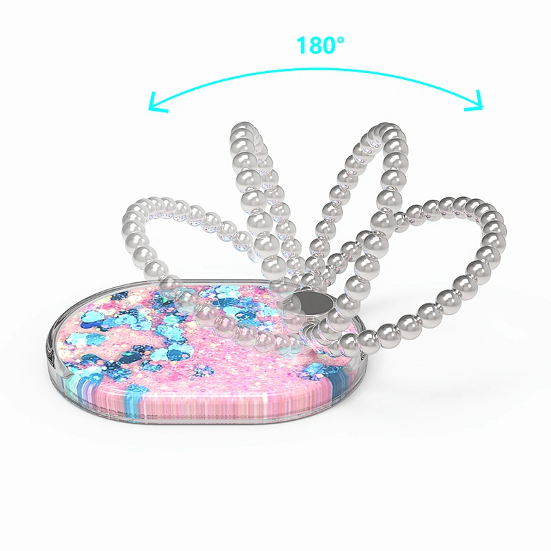 Ellipse Quicksand Rhinestone Ring Holder
