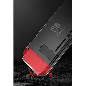 Switch Crystal Protective Case NS Game Console Transparent Protective Cover Shell for Nintendo Switch