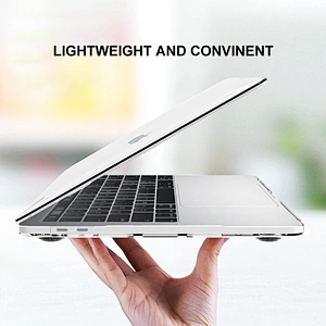 Lucency Plastic Laptop Back Cover For Macbook Air Case