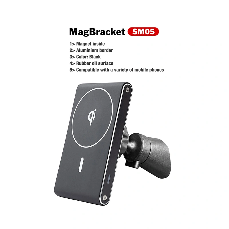 Magsafe car mount wireless charger