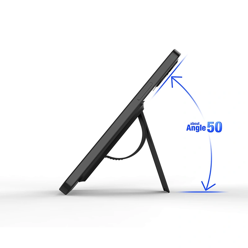 collasible phone grip & stand (PC+TPU)