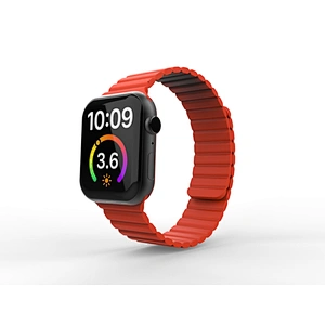 magetic silicone iwatch strap