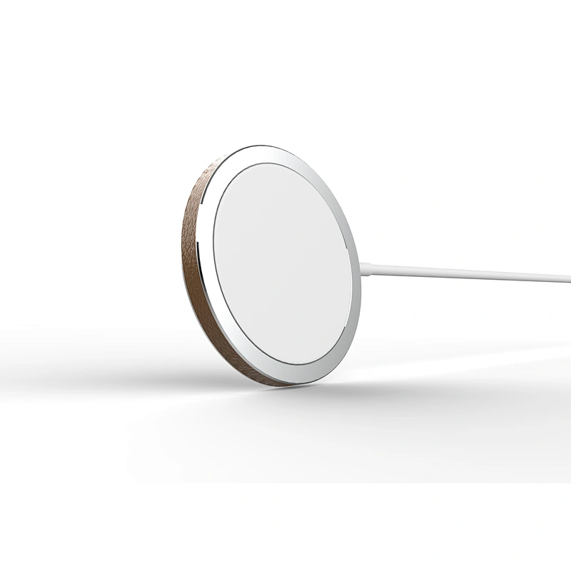 leather Magsafe wireless charger