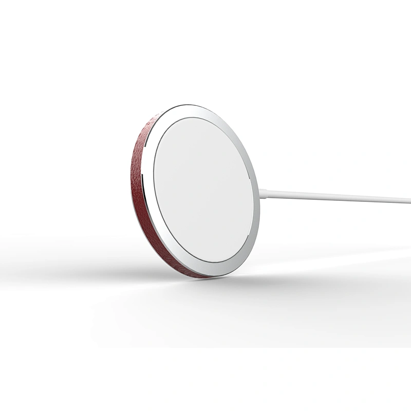 leather Magsafe wireless charger