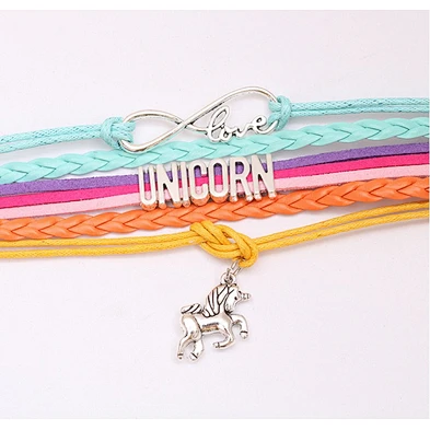 Anchor Nylon Dumbbell Airplane Tennis Rainbow Logo Custom Tags Friendship Bracelet Woven