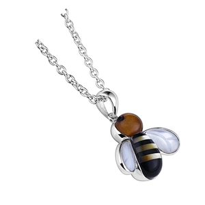 New year bee silver personalized custom pendants