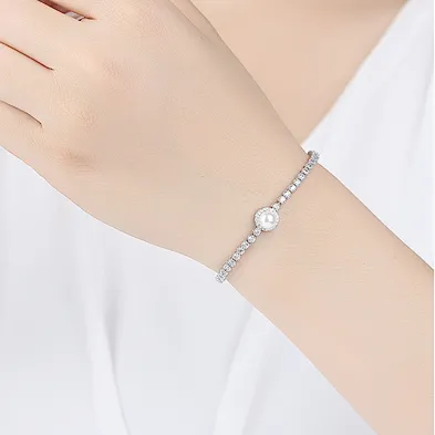 Vietnam Sterling Silver Sublimation Balls Belt Blank Sea Multilayer Bracelet