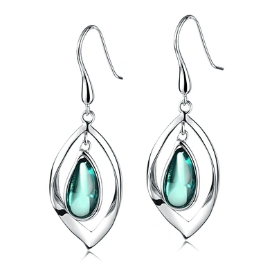 Stick on tear drop earring rhinestone for adult