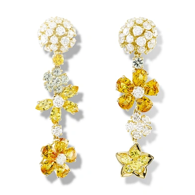 2019 hot recommend silver yellow stone 18k real gold jewelry
