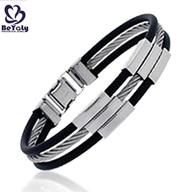 Innovate design black rope world cup bracelet wristband