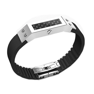 Japanese stainless steel metal leather bracelet part for men