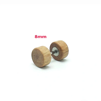 Free sample diy blank stainless steel earring stud for boy