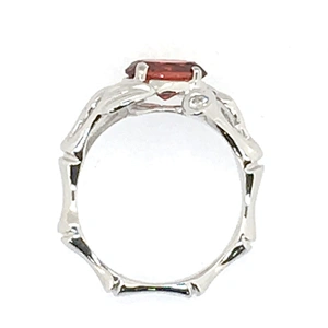 China man-made opal jewelry tanzanite blue fire opal ring
