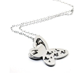 Gorgeous butterfly innovation silver alloy jewelry