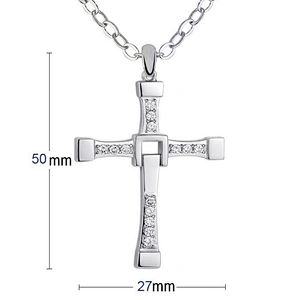 Charming Best Brass Jewelry Dubai  18K Gold Cross Pendant
