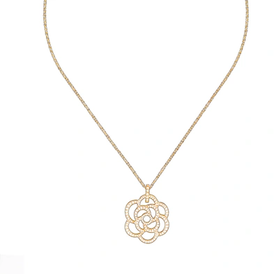 Gold rose flower design silver jewelry ribbon choker necklaces