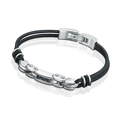 316 stainless steel personalized leather bracelet women jewelry