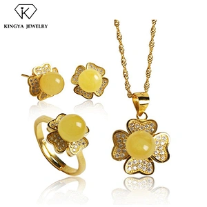 Brazilian wholesale gold filled jewelry half set