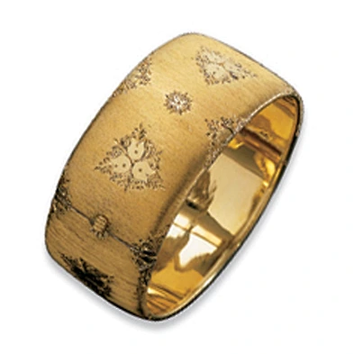 Best price flower engraved 18k gold bracelets for men