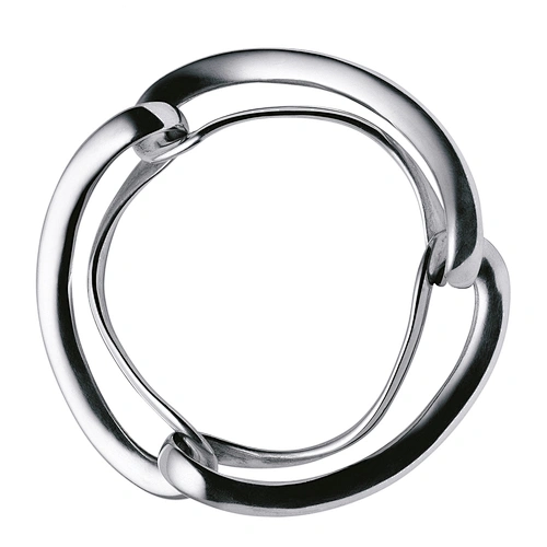 Three parts wholesale mens leather stainless steel bracelet