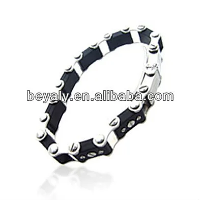 Unique stylish men cheap 316l stainless steel bracelet