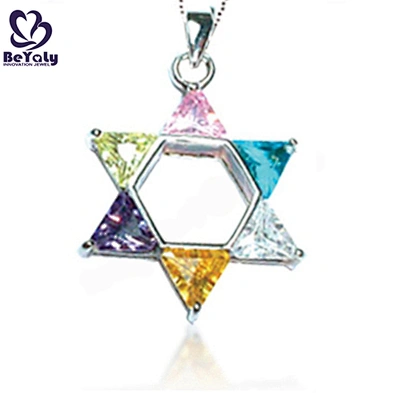Hot selling fashion design necklace pendant jewellery 925 italy silver