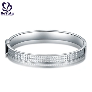 Classic Stainless Steel Square Convex Cut Design Bracelet Unisex