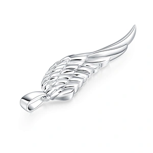 Tibetan silver jewelry angel wing charm pendant wholesale