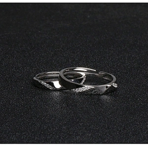 Plain new model wedding gay boy ring 925 sterling silver