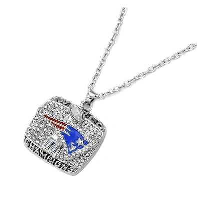 Gold plated design silver american football necklace