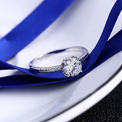 New arrival beauty 1 carat solitaire diamond ring