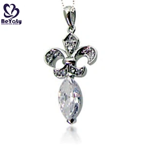 Hot selling fashion design necklace pendant jewellery 925 italy silver