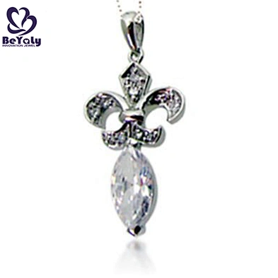 Hot selling fashion design necklace pendant jewellery 925 italy silver