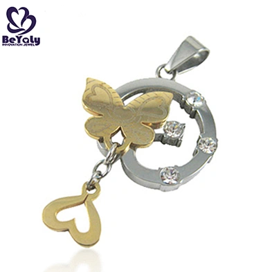 Cheap custom engraved animal necklace jewelry