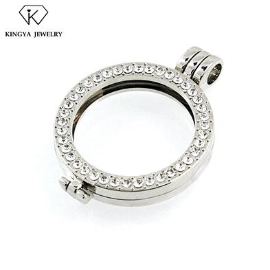 Sterling silver charm gold pendant locket set design men