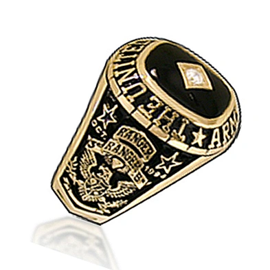 The United States 1994 Oct Ranger military ring design with smart figures