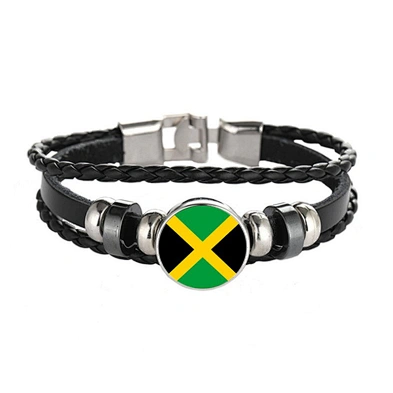 Unique design wholesale jewelry country flags thread bracelet