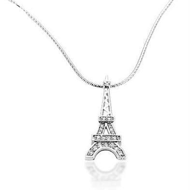 Good souvenir apple shape rhinestone pendant necklace