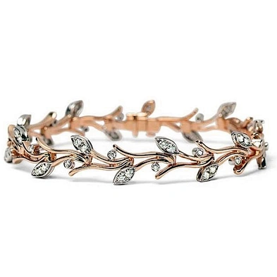 Custom leaf cz ladies bracelet fancy designs new designs