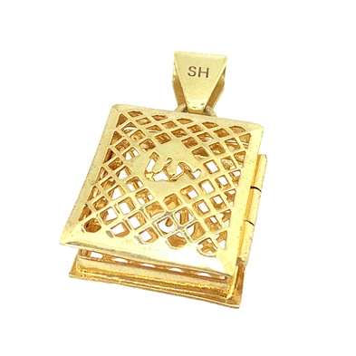 top quality fashion jewelry 316L stainless steel locket pendant