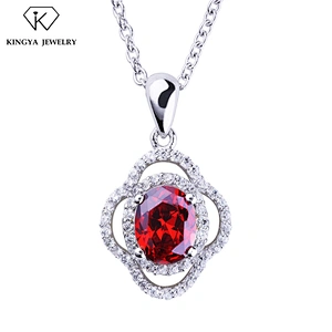 Korean wholesale best friend cubic zirconia charm pendant jewelry