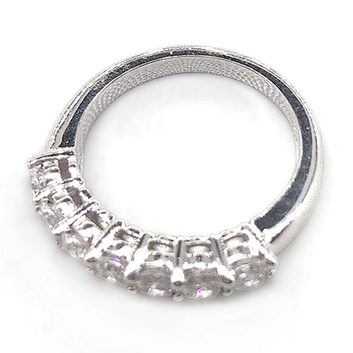Mexican artificial diamond silver jewelry sample discount picture engagement ring